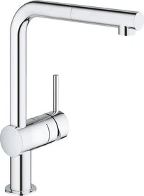 Grohe Minta L-Auslauf ausziehbar Niederdruck chrom