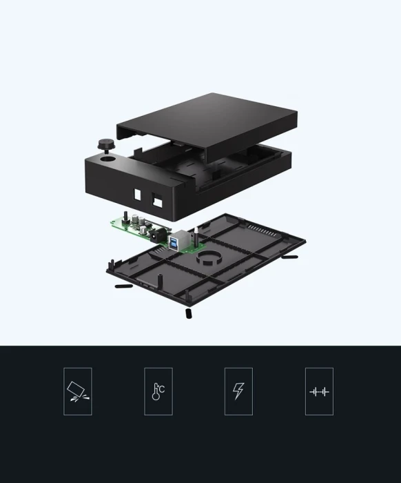 Ugreen Festplattengehäuse 3.5", USB-B 3.0