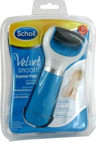 Scholl Velvet Smooth Express Pedi Elektrischer Hornhautentferner blau