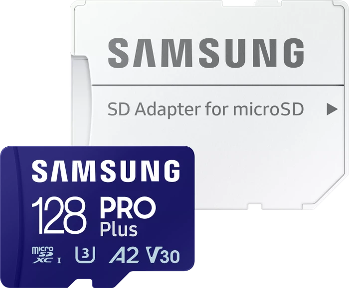 Samsung PRO Plus, microSD UHS-I U3, Rev-S / 2023/2024