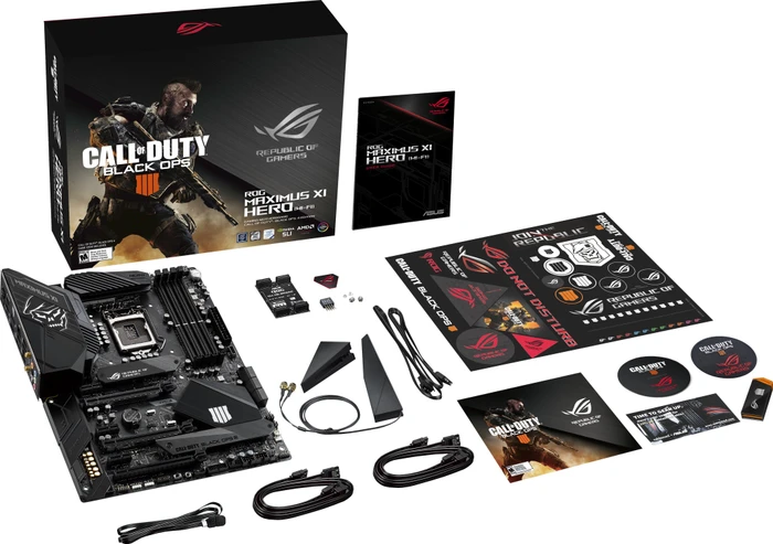 ASUS ROG Maximus XI Hero [WI-FI] - Call of Duty - Black Ops 4 Edition (Intel 1151 v2)