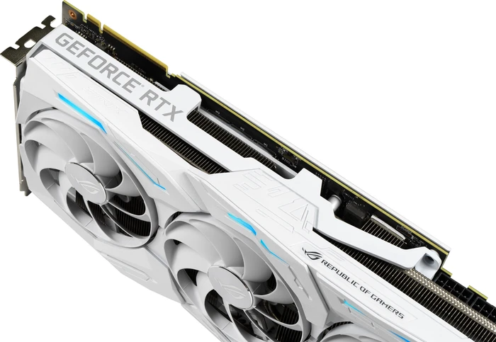 ASUS ROG Strix GeForce RTX 2080 Ti OC White, ROG-STRIX-RTX2080TI-O11G-WHITE-GAMING, 11GB GDDR6, 2x HDMI, USB-C, 2x DP