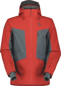 Scott Ultimate DRX Skijacke magma red/grey green (Herren)