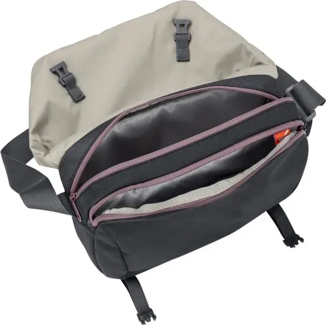 Vaude Rom III S Umhängetasche black/purple ash
