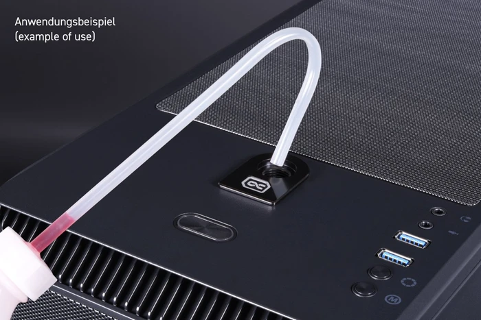 Alphacool Apex Fillport G1/4", schwarz