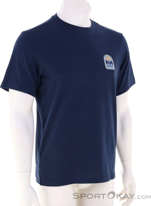 Helly Hansen Massif Graphic T-Shirt kurzarm navy (Herren)