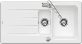 Villeroy & Boch Architectura 60 XR Einbau Becken reversibel mit Ablauffernbedienung weiß alpin