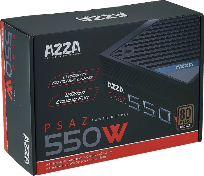 AZZA PSAZ New 550W, ATX