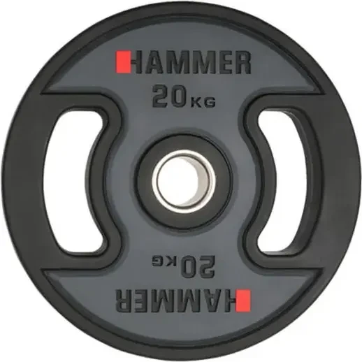 Hammer PU Hantelscheibe 20kg (17045) – Bild 2 von 2