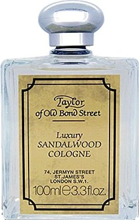 Taylor of Old Bond Street Luxury Sandalwood Eau de Cologne, 100ml