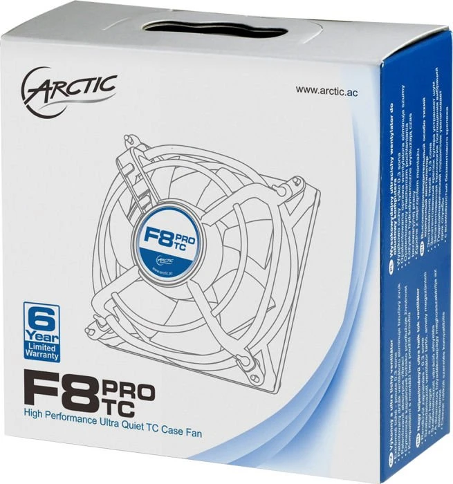 ARCTIC F8 Pro TC, 80mm