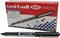 Uni-Ball Eye Micro UB-150 Tintenroller (Mine) schwarz/silber, 12er-Pack Vorschaubild