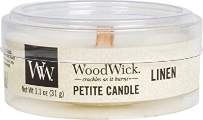 WoodWick Linen Duftkerze, 31g