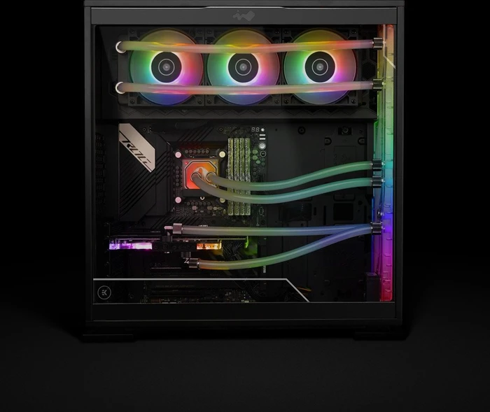 EK Water Blocks Classic Line EK-Classic In Win 303EK D-RGB, Glasfenster