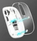 Manhattan Transparent Rechargeable Wireless Mouse, transparent/weiß, USB Vorschaubild