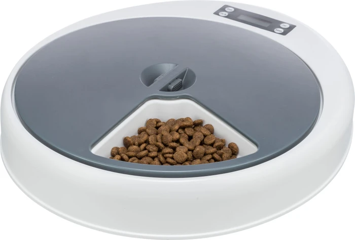 Trixie TX4+1 Futterautomat, max. 4 Mahlzeiten pro Tag, Timer