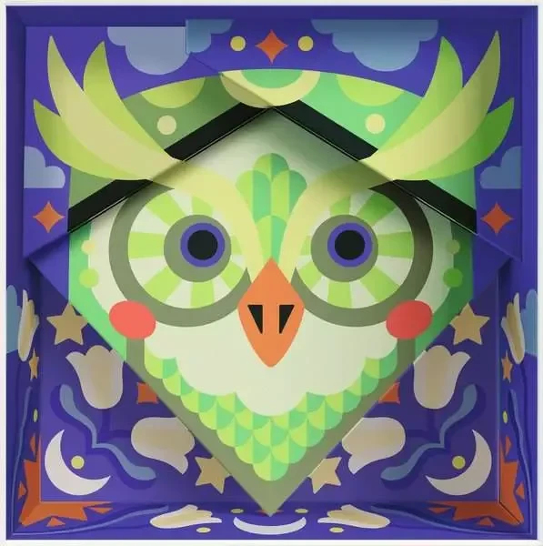 Ravensburger Malen nach Zahlen CreArt Do it together - Eule