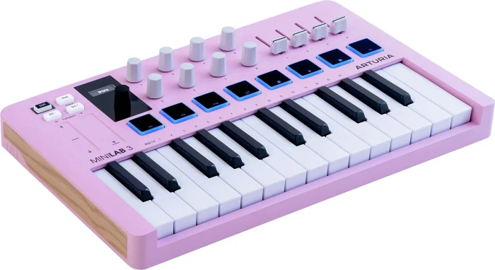 Arturia MiniLab 3 rose quartz
