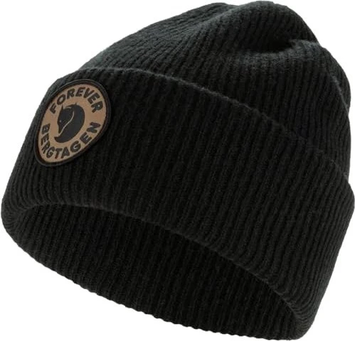 Fjällräven Bergtagen Forever Wool Beanie schwarz