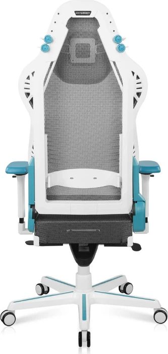 DXRacer Air Mesh Gamingstuhl, weiß/cyan