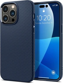 Spigen Liquid Air für Apple iPhone 14 Pro navy blue