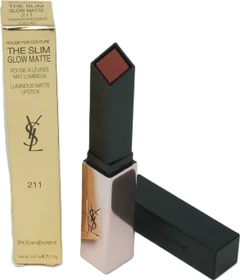 Yves Saint Laurent Rouge Pur Couture The Slim Glow Matte Lippenstift 211 Transgressive Cacao, 2.1g
