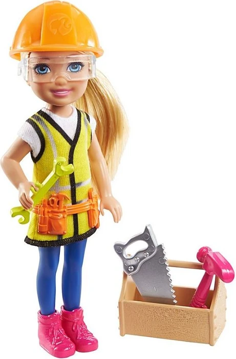 Mattel Barbie - Chelsea Karrierepuppe Handwerkerin Spielset