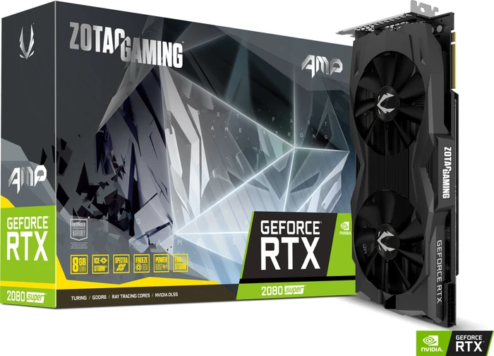 Zotac Gaming GeForce RTX 2080 SUPER AMP, 8GB GDDR6, HDMI, 3x DP