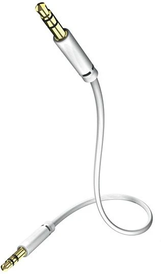 in-akustik Star MP3 Audio 3.5mm Klinke Kabel 3m weiß