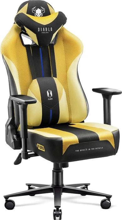 Diablo Chairs X-Player 2.0 King Gamingstuhl, gelb/schwarz