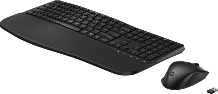 HP 680 Comfort Dual-Mode Keyboard and Mouse Combo, schwarz, USB/Bluetooth, CZ/SK