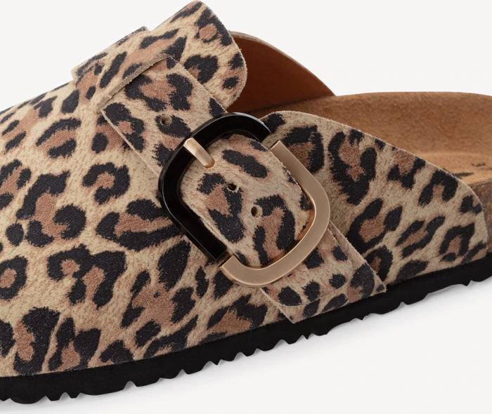 Tamaris Lederpantolette braun (Damen)