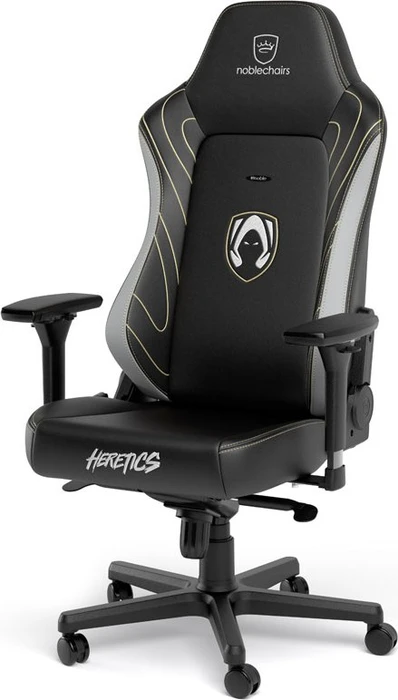 noblechairs Hero Team Heretics Edition Gamingstuhl, schwarz/grau