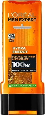 L'Oréal Men Expert Hydra Energy Taurin Duschgel, 400ml
