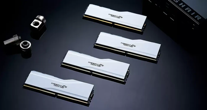 G.Skill Trident Z5 NeoX RGB Matte White UDIMM 32GB Kit, DDR5-6000, CL26-36-36-32