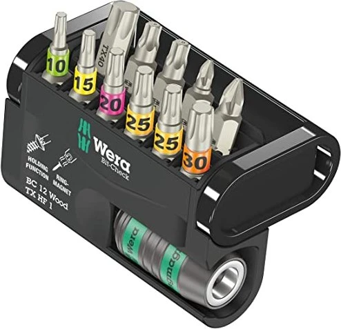 Wera Bit-Check Wood Bitset