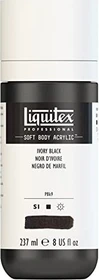 Liquitex Professional Soft Body Acrylic ivory black, 237ml
