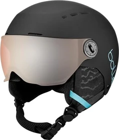 Bollé Quiz Visor Helm matte black/blue (Junior)