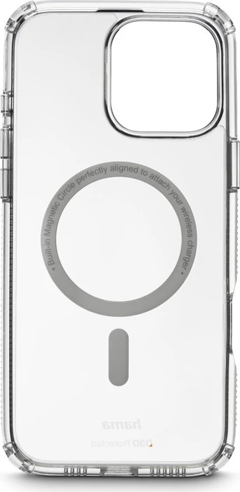 Hama Handyhülle MagCase Extreme Protect für Apple iPhone 16 Pro Max transparent