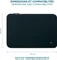 Mobilis Skin 14-16" Sleeve Notebook-Hülle, schwarz/grau Vorschaubild