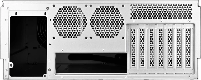 SilverStone RM43-324-RS, Rackmount Storage, schwarz/grau, 4HE, ATX