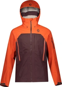 Scott Explorair 3L Funktionsjacke orange pumpkin/red fudge (Herren)