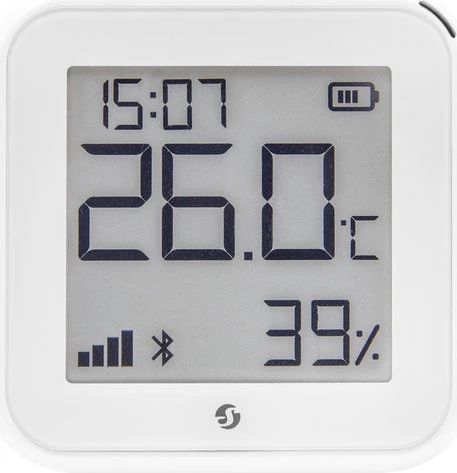 Shelly H&T Gen3, Matt-Weiß, Temperatur-/Feuchtigkeitssensor