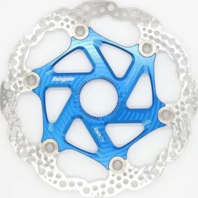 Hope Floating Centerlock Bremsscheibe 180mm blau