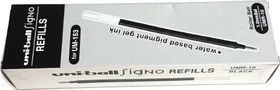 Uni-Ball UMR-10 Gel-Mine 0.6mm (1mm Ball) schwarz, 12er-Pack