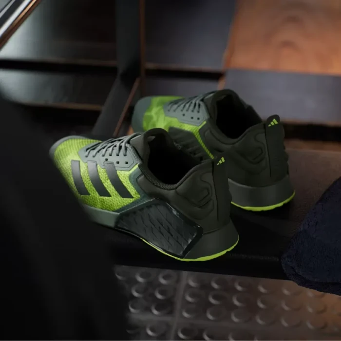 adidas Dropset 3 silver green/night cargo/lucid lemon
