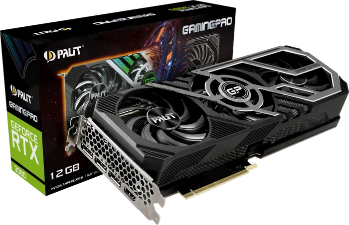 Palit GeForce RTX 3080 GamingPro, 12GB GDDR6X, HDMI, 3x DP