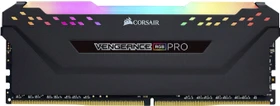 Corsair Vengeance RGB PRO schwarz UDIMM 8GB, DDR4-3200, CL16-18-18-36