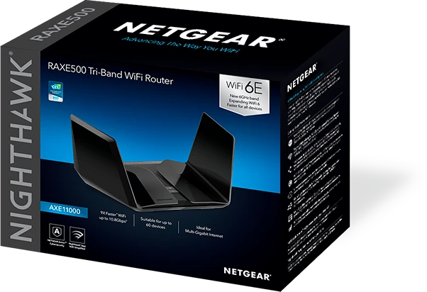 Netgear Nighthawk AXE11000 RAXE500, AXE11000
