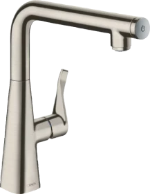 Hansgrohe Metris Select M71 260 1jet edelstahl finish